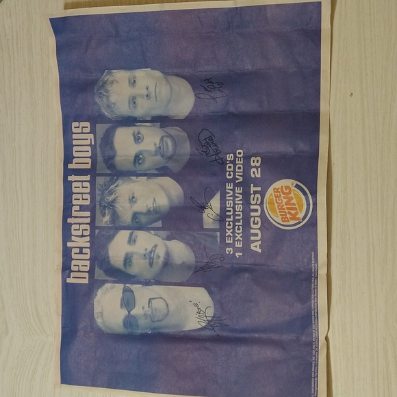 Vintage 2000 Backstreet Boys Burger King Cyber Crusaders COMPLETE Lot - Picture 10 of 11